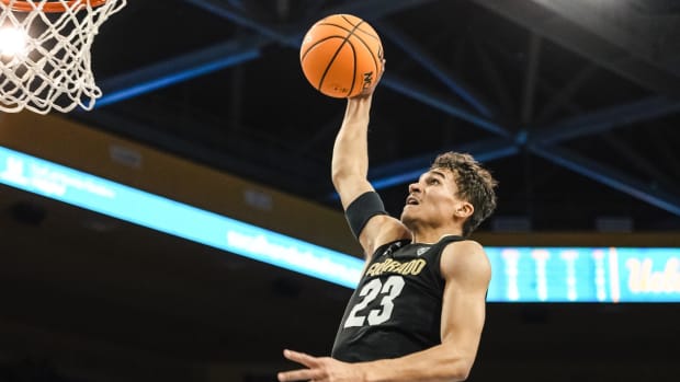 Tristan da Silva dunk vs. UCLA